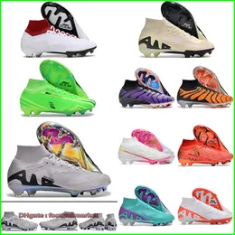 Neue Superflyes IX Elite FG Fußballschuhe Stiefel Stollen für Männer Frauen Kinder Hohe Knöchel Mercuriales football de crampons scarpe da calcio Fussballschuhe botas futbol 2024