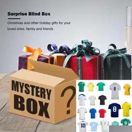 Fotbollströjor Mystery Box Clearance Promotion 18/19/20/21/21 Säsong Thai Quality Football Shirts Tops All New Wear Drop Delivery Spor Dhgro