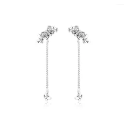 スタッドイヤリングckk for women bedazzling Vutterflies Earing Brincos 925 Sterling Silver Jewelly Pendientes Earings orecchini