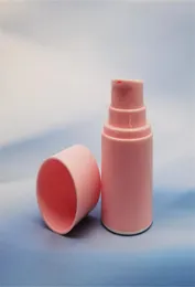 Todo o estoque 50ml rosa luxo vazio soro garrafa plástico pp loção cosmética embalagem bomba mal ventilada garrafa8537763