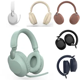 MS-B2 Fones de ouvido sem fio BT Fones de ouvido Headwear Bass Game Headset com microfone Áudio de 3,5 mm com fio sobre a orelha Fones de ouvido Bluetooth para telefone PC laptop