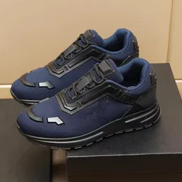 Populära casual-stiliga sneakers skor renylon borstade läder män stickat tyg löpare mesh löpare tränare man sport utomhus promenad eu38-46 3.20 26