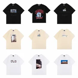 kith Tom and Jerry men t-shirt women summer shirt casual short sleeves Tee vintage fi top clothes outwear S-XL 98JT#