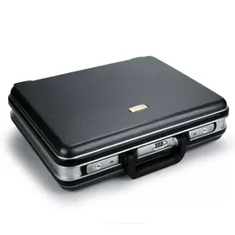 ABS Password Box Business Aluminium Eloy Portcase Tools Instruments Case Pack Information Tool Travel Bag 240320