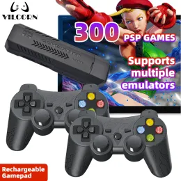 Консоли Игровые приставки Retro Game Stick Lite 4K HD TV Retro Gaming 50 Эмулятор консоли для PS1 N64 PSP Портативная консоль Быстрая доставка