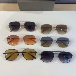 Occhiali da sole da uomo per donna Ultimi occhiali da sole di moda di vendita Occhiali da sole da uomo Gafas De Sol Lenti in vetro Uv400 con scatola di corrispondenza casuale VOLO 711