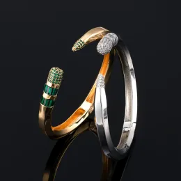 Pulseiras novas amantes da moda pulseiras de luxo pulseiras coloridas zircônia cúbica dourada pulseiras da mulher banquete de casamento mão jóias presentes