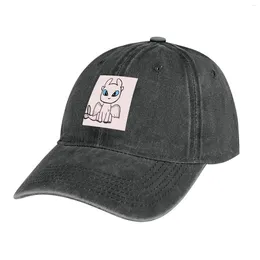 Berets Cute Light Fury Cowboy Hat In The Trucker Streetwear Wild Ball Men Hats Women's