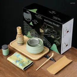 TeAware Setleri Japon Matcha Araçları Set Çay Kaşığı Aksesuarlar Seramik Kase Tören Kupası