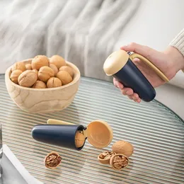 Pecan Sheller Portable Bekväm professionell Nutcracker Hazelnut Almond Walnut Hazelnut Clip Effektiv kök Gadget Tool