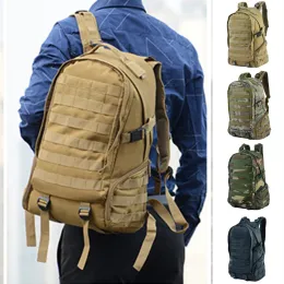 Сумки 900D Оксфорд, мужской армейский военный тактический рюкзак, уличный водонепроницаемый походный камуфляжный рюкзак, охотничья сумка Molle