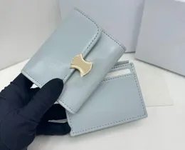 Portafogli da uomo per donna Portamonete di design classico di lusso Porta carte di credito in vera pelle Porta carte di credito Porta banconote Clip con cerniera