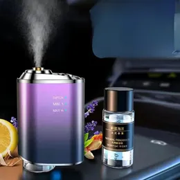 Dla samochodu Universal Automatyczne powietrze mgły nawilżający Air Accessories Perfume Perfume Vent Can Dekoracja Wewnętrzna odświeżacz A4X9