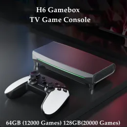 Console Nuova console portatile H6 retrò per PS1 N64 PSP Arcade 20000 lettori di videogiochi TV Gaming Box regalo per bambini per bambini