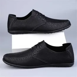 Casual Shoes With Lacing Black Man Brand Sports Sneakers Boots Size 34 Luxe Hospitality Bity Basquet Seasonal Excercise