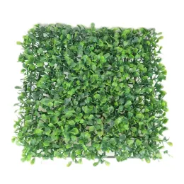 25x25cm Artificial Turf Plastic Fish Tank Fake Grass Lawn Garden Decorations Micro Landscape Pet Food Mats LL