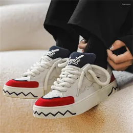 Casual Shoes Playform Outdoor Mens White Sneakers Men's Sports Footwear Comfortable Tenes Mascolino Out Items