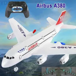 Aircraft Modle Airbus A380 RC Airplane Boeing 747 RC Plane Remote Control Aircraft 2.4G Fixed Wing Plane Model RC Plane Toys for Children Boys YQ240401