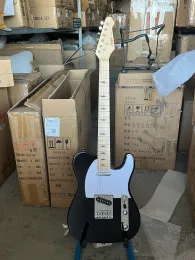 Gitar aiersi highend katı kızılağaç ahşap tl tarzı siyah, kırmızı, sarı renkli elektro gitar dolgu torbası