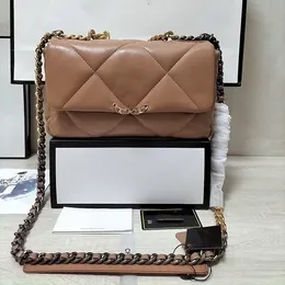 7A Super Original Qualität Damen Kette Umhängetaschen Kaviar Lammleder Luxus Designer 26 30cm Tasche Mode Umhängetasche Klassische Klappe Handtasche Dame kostenloser Versand