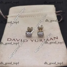 Dy kolye desginer David Yurma mücevher en kaliteli küpe basit ve popüler dokuma bükülmüş ip moda yüzüğü David küpe punk takı grubu David 329