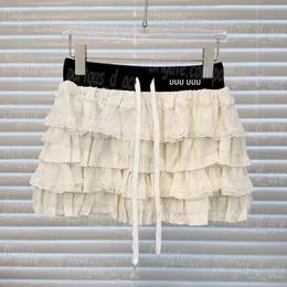 Seksowne kobiety mini spódnica elastyczna talia kontrastowa spódnice letni projektant Casual Daily Street w stylu sukienki
