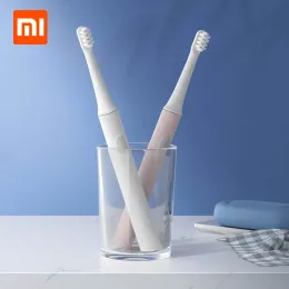 Control Xiaomi Mijia Sonic Electric Toothbrush T100 High Frequency Vibration Only 46g Twospeed Mode IPX7 Waterproof Mijia Toothbrush