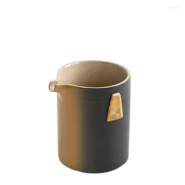 Mugs Kiln Baked Pitcher High-End Ceramic Tea Serving Pot Cup Set Anti-Scald Simple