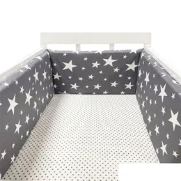 Rails Bed Calus 20030 cm Baby Crib Fence Ochrona Bawełniana Zabezpieczenie Zgęgnij zderzak Onepiece wokół Ochractora Dekorowanie pokoju 220909 Dropor