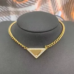 Designer Schmuck Sier Gold P Anhänger Halsketten grobe Kette Frauen Männer Mode klassische schwarze weiße Anhänger Edelstahl Frauen Herren Halskette