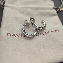 DY Fashion Designer Yaman Twisted Bracelet Classic Luxury Bracelet Women's Jewelry Gold Diamond Hip Hop Popular Jewelry Earrings Necklace Gift