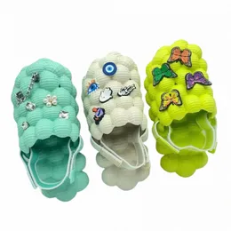 Sandálias Mulheres Bubble Slides Engraçado Massagem Bola com Charms Chinelos para Crianças Plataforma Str Relief House 230512 N9SQ #