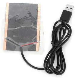 Tapetes USB Almofada de aquecimento de fibra de carbono Tapete elétrico filme aquecedor de pé almofadas para pés carro reptil