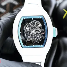 Watch Men Sapphire Glass Automatyczny ruch mechaniczny 42 mm ceramiczny ramka projektant Watches Wysokiej jakości luksusowy pasek gumowy pasek wodoodporny Montre de lukse