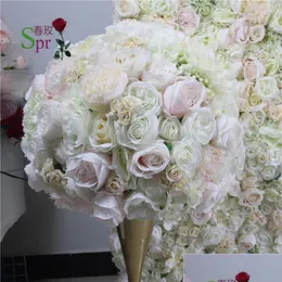 Decorative Flowers & Wreaths Spr 3/4 Ball -10Pcs/Lot Mix Color Wedding Centerpieces For Artificial Flower Artifial Hydrangea Drop Deli Dhusi