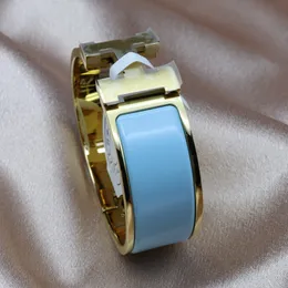 Pulseira de luxo moda pulseira unisex designer pulseira de aço inoxidável banhado 18k ouro titânio aço jóias presente do dia dos namorados dhgate