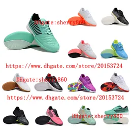 Quality New Season Soccer Shoes Boots LUNARes GATOes II IC Football Cleats For Mens Trainers Comfortable Soccer men boys women outdoor size 35-45EUR