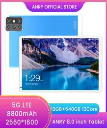 2022 Dealsglobal 버전 12GB 640GB 패드 에어 5G 8800mah WPS 사무실 컴퓨터 4G LTE 노트북 Google 플레이 태블릿 Android 듀얼 SIM3579300