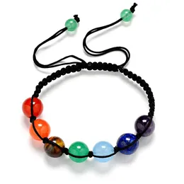 Bijoux De Mode con perline 6 8 10 Mm Perle Ronde Pierre Nouvelle Yoga Bracciale Energetique A Sept Routes Dimpsion Bracciali Et Drop Deliver Otnx4