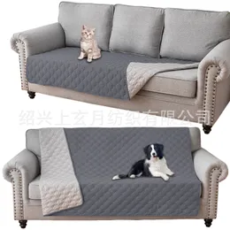 Wodoodporna sofa pokrywka do salonu na kanapie odwracalne psie kocowe meble meble podkładka 240115