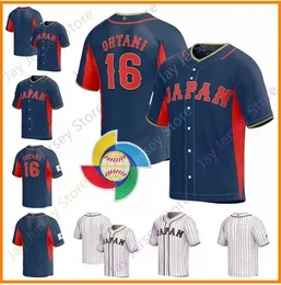 2023 World Baseball Japan Trikot 21 Shota Imanaga 10 Takuya Kai 2 Sosuke Genda 3 S Maki 55 Munetaka Murakami 8 Kensuke Kondo Nationalmannschaft