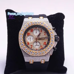 Dongsheng jóias atacado personalizado masculino c relógios congelados moissanite luxo moda vvs moissanite relógio