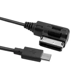 USB AUX Kablo Müzik MDI MMI AMI - USB Kadın Arayüzü Ses Audio Aux Adaptör Veri Kablosu Audi A3 A4 A5 A6 Q5 VW için