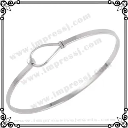 Pulseiras 0398 10 pçs/lote atacado 60mm de diâmetro aço inoxidável expansível fio pulseira em branco diy jóias pulseira de aço ajustável