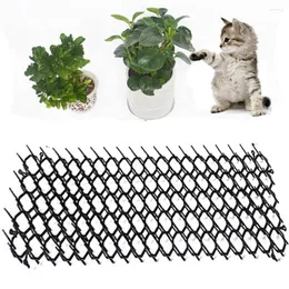 Trasportini per gatti 12 pezzi Tappetino repellente per cani anti-gatto da giardino Strisce per punture Rete di spine in plastica sicura