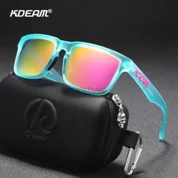 Sunglasses 2024 Kdeam High Quality Polarized Sunglasses for Women Men Fashion Unisex Brand Popular Trendy Outdoor Eyewear For Couple 240401