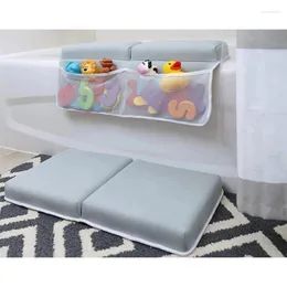 Bath Mats Mat Kneeler Rest Pad Set Elbow Support Children Baby Bathing Knee Arm Kneeling Bathtub