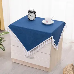 Table Cloth Universal Cover Nordic Style Nightstand End Mat Tablecloth Household Dust