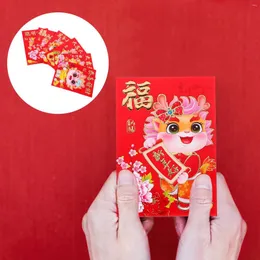 Geschenkverpackung Hong Bao Umschlag Jahr von Dragon Lucky Money Cash Hongbao Umschläge Kinder Spring Festival Tasche