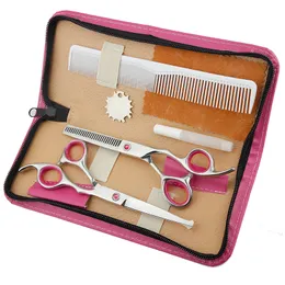 Baby-Profi-Haarschnitt-Friseurschere, runder Kopf, flache Schere, Bang-Schere, Zahnschere, dünne Schere, Haushalts-Haarschnitt-Werkzeug-Set